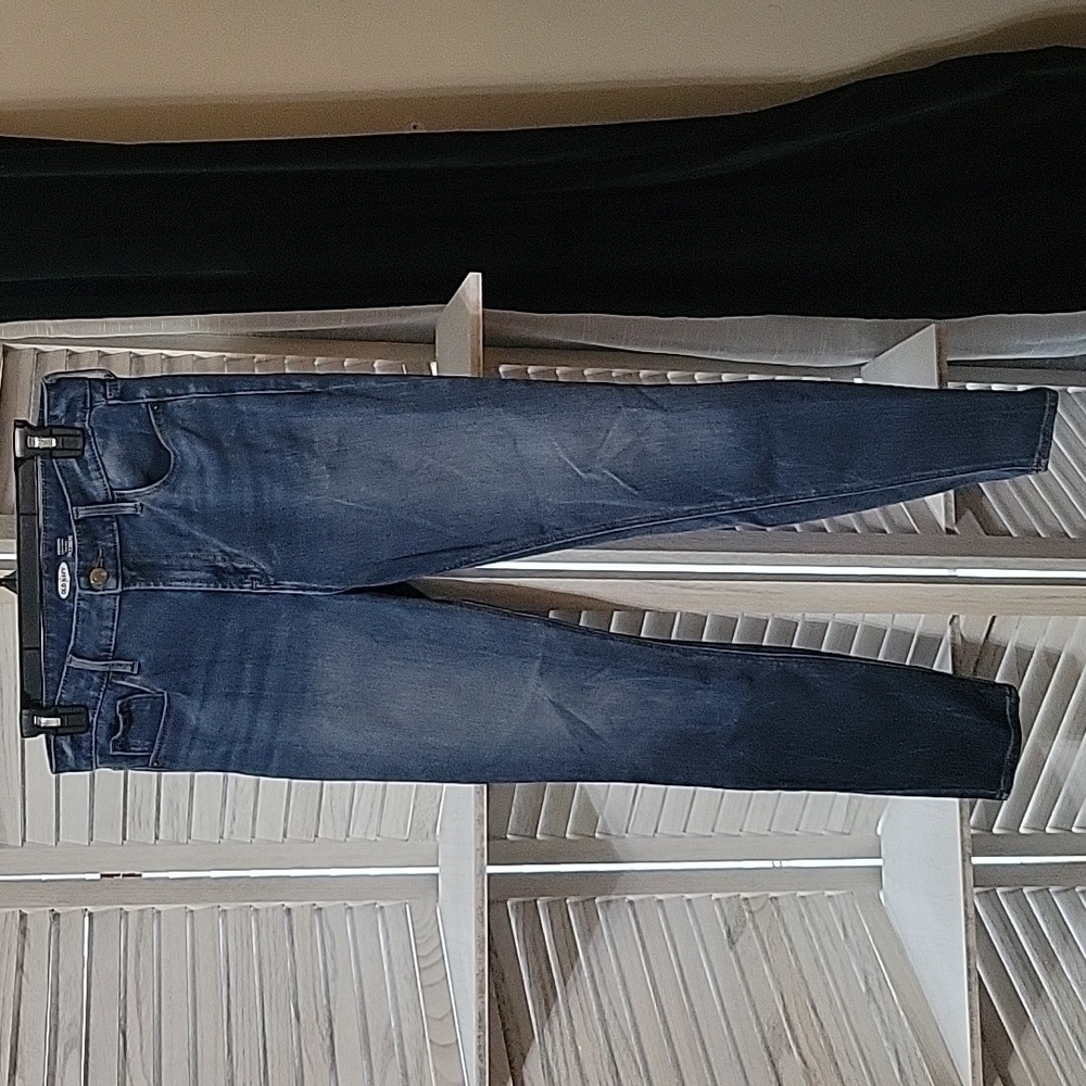 Old Navy Rockstar Denim Super Skinny High Rise 24/7 Sculpt 8